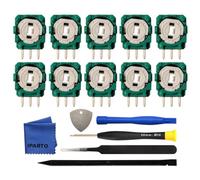 iParto Potenziometro di ricambio per Sony PlayStation 5 PS5 Dualsense / PS4 DualShock Controller Trim Pot Resistenza, modulo Thumbstick per ALPS Analogico Joystick (10 pezzi)