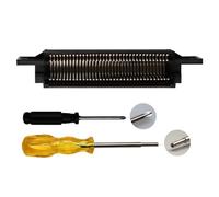 iParto Sostituzione Slot Cartuccia per Nintendo NES 8 Bit Sistema 72 Pin Connettore Cartuccia Slot Sostituzione per NES con Cacciavite