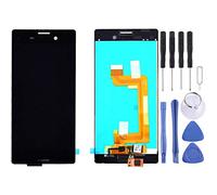 IPartserve Mobile Accessories - Display LCD touch digitalizzatore, ricambio schermo con strumenti per Sony Xperia M4 Aqua (colore: nero)