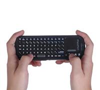 iPazzPort 2.4G Mini Wireless Keyboard with Touchpad Mouse Combo, Lightweight Portable Keyboard Controller, Compatible with Android TV Box/PC/Tablets/PS4/Raspberry Pi 3/HTPC KP-810-19S