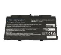 IPC-Computer CP786659-XX batteria 37,74Wh | compatibile con Fujitsu Stylistic Q7310
