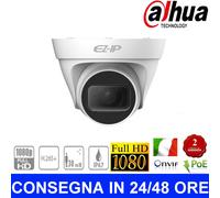 IPC-T1B2 DAHUA TELECAMERA VIDEOSORVEGLIANZA PoE 2 MP ULTRAHD 2K IR 30M IP67 Dome