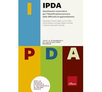 IPDA. Questionario osservativo per l'identificazione precoce delle difficoltà di apprendimento