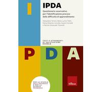 IPDA. Questionario osservativo per l'identificazione precoce delle difficoltà di apprendimento