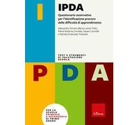 IPDA. Questionario osservativo per l'identificazione precoce delle difficoltà di apprendimento
