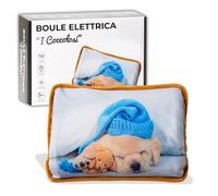 IPEA Borsa Acqua Calda Elettrica con Tasche in Peluche per Scaldare le Mani - Riduce Dolori Muscolari, Dorsali e Mestruali - Boule Scaldamani e Scaldapiedi - Scaldino - Fantasia Gatto