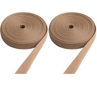 IPEA Cinghia Cintino per Tapparelle Avvolgibili in Polipropilene Super Resistente - 7,5 Metri di Lunghezza - Made in Italy - Corda per Finestre e Porte - Larghezza 20 mm - Colore Beige