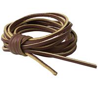 IPEA Cordino in Vera Pelle Quadrato per Accessori, Artigianato, Scarpe, Moda - Pelle Premium Made in Italy - 3m Lunghezza - Lacci - Cordino in Cuoio 3 mm Ritagliabile - Colore Choco