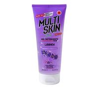 IPEA Gel Igienizzante Detergente Profumato Per Mani Multiskin Flacone Portatile Con Soluzione Antibatterica 74% Alcool - Fragranza, Lavanda, 200 Millilitro