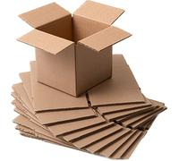 IPEA Scatole di Cartone Piccole 12 x 12 x 12 cm per Spedizioni, E-Commerce, Regali - 10 Pezzi - Scatole Quadrate Multiuso per Imballaggio Oggetti, Eventi, Feste - Scatola Confezione