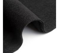 IPEA Tessuto Feltro Pannolenci Nero - Grande Ritaglio 190 x 100 cm - Made in Italy - Feltro Morbido Tinta Unita per Abbigliamento, Accessori, Decorazioni, Creazioni, Patchwork - Stoffa per Cucito