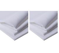 IPEA Tessuto Fodera Bianco - 200 cm x 150 cm - Made in Italy - Tessuto al Metro per Cucito, Abbigliamento, Fodere, Giacche, Pantaloni, Gonne, Arredamento, Cuscini - Stoffa per Cucire e Foderare