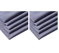 IPEA Tessuto Fodera Grigio - 200 cm x 150 cm - Made in Italy - Tessuto al Metro per Cucito, Abbigliamento, Fodere, Giacche, Pantaloni, Gonne, Arredamento, Cuscini - Stoffa per Cucire e Foderare