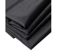 IPEA Tessuto Fodera Nero - 200 cm x 150 cm - Made in Italy - Tessuto al Metro per Cucito, Abbigliamento, Fodere, Giacche, Pantaloni, Gonne, Arredamento, Cuscini - Stoffa per Cucire e Foderare