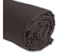 IPEA Tessuto in Cotone Popeline Marrone - 200 cm x 150 cm - Made in Italy - Tessuto al Metro per Cucito, Abbigliamento, Fodere, Arredamento, Accessori, Patchwork, Stoffa Tinta Unita per Cucire
