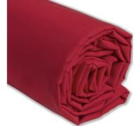 IPEA Tessuto in Cotone Popeline Rosso - 200 cm x 150 cm - Made in Italy - Tessuto al Metro per Cucito, Abbigliamento, Fodere, Arredamento, Accessori, Patchwork, Stoffa Tinta Unita per Cucire