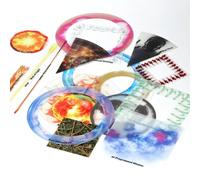 iPEAU Aggiornamento AOE Modelli di Effetti incantesimi per D&D 5E - Set di 30 pennarelli in PVC per Dungeon e Draghi da Tavolo Pathfinder 2e War hammer40K Rpg Gaming Accessori