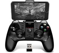 ipega 9076 Gamepad Bluetooth con supporto ricevitore wireless 2.4 G - nero