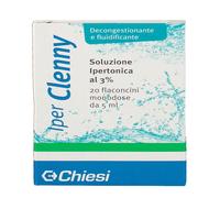 CLENNY Iper Clenny - Soluzione Ipertonica al 3%, 20 flaconcini