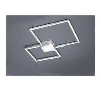 Plafoniera led HYDRA metallo doppio quadrato 676210307 acciaio