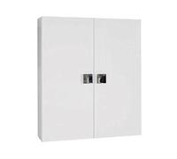 iperbriko Pensile Bagno Multiuso Olmo 2 Ante con ripiano Interno 60x17xh.70 cm