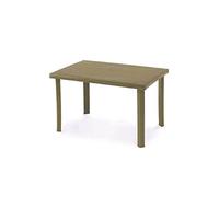 iperbriko Tavolo rettangolare per esterno 120x80x72 H cm taupe Calaf