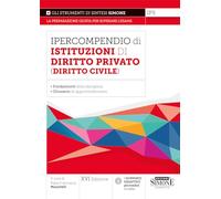 Ipercompendio di Istituzioni di Diritto Privato (Diritto Civile) 2025 - I fondamenti della disciplina - Glossario dei principali argomenti d'esame