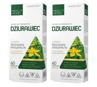 Iperico 400mg - 120 capsule - Erba di San Giovanni integratore - Medica Herbs