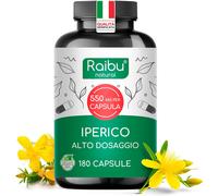 Iperico - 5.500 Mg Di Erba Di San Giovanni per Capsula (Estratto 10:1, 550 Mg) -