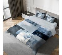 IPERSAN Parure Copripiumino Matrimoniale, 100% Cotone Percalle, Sacco Copripiumino 255x200cm + 2 Federe 83x52cm, Stampa Fotografica in Alta Qualità, Made in Europe