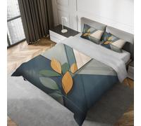 IPERSAN Parure Copripiumino una Piazza e Mezza, 100% Cotone Percalle, Sacco Copripiumino 205x200cm + 1 Federa 83x52cm, Stampa Fotografica in Alta Qualità, Made in Europe