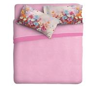 Ipersan Set Completo Lenzuola Matrimoniali, 100% Cotone, 1 Lenzuolo da sopra 260x300cm + 1 Lenzuolo da sotto 180x200cm + 2 Federe 83x52cm, con Stampa in Alta Qualità, Made in Europe