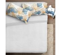 IPERSAN Set Completo Lenzuola Singolo, 100% Cotone, 1 Lenzuolo da sopra 160x300cm + 1 Lenzuolo da sotto 90x200cm + 1 Federa 83x52cm, con Stampa in Alta qualità, Made in Europe