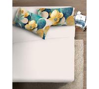 IPERSAN Set Completo Lenzuola Una Piazza e Mezzo, 100% Cotone, 1 Lenzuolo da sopra 180x300cm + 1 Lenzuolo da sotto 125x200cm + 1 Federa 83x52cm, con Stampa in Alta qualità, Made in Europe