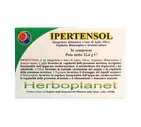Herboplanet - Integratore Ipertensol - Controllo pressione, colesterolo e trigliceridi - 36 capsule
