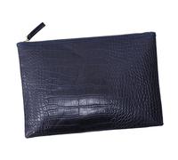Ipetboom 1 Alligatore Pochette con Cerniera Perfetta per e Shopping Capacità e Materiale Resistente Colore Blu