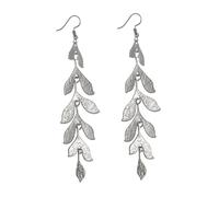Ipetboom 1 Paio Orecchini a Più Livelli Piccoli Orecchini Freschi Orecchini Pendenti a Sirena Orecchini in Metallo Decorazione Di Gioielli Per Le Orecchie Orecchini Da Donna Argento
