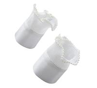 Ipetboom 1 Paio Polsini per Cerimonie Costumi e Cosplay Maniche Decorative Rimovibili Accessorio per Matrimonio