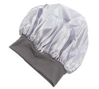 Ipetboom 1 Pc cappello per berretto da notte berretti da notte per le donne tappo del cofano light bandana strenna strenne sleep elastico cappello per dormire la notte Raso Silver