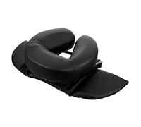 Ipetboom 1 Pc Cuscino Per Il Viso Lettino Da Massaggio Federa Cuscino Massaggiante a Faccia in Giù Cuscino Per Massaggio Di Bellezza Copertina Cuscino Da Viaggio Black Acciaio Inossidabile