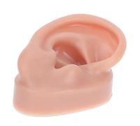 Ipetboom 1 Pc di orecchio umano ear training orecchio di colla tappi per le orecchie cuffie cerume muffa dell'orecchio di orecchio di simulazione Gel di silice Coffee