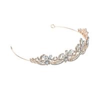 Ipetboom 1 Pc Di Strass in Lega Nozze Bride Headband Quinceanera Copricapo Da Sposa Unico Gioielli Da Damigella D'onore Nuziale Temperamento Nuziale Da Sposa