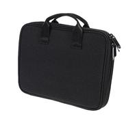 Ipetboom 1 Pezzo Borsa Di Smistamento Del Cavo Dati Borsa Per Il Trasporto Del Cinturino Dell'orologio Custodia Per Cinturino Dell'orologio Nero Panno Di Formica