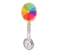 Ipetboom 1 Pezzo Orologio elettronico di montaggio tasca assistenza infermieristica sospeso cronometrista del sanatorio orologio pendente colorato Colorful