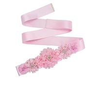 Ipetboom 1 Pz. cintura fotografica nozze per donne femi fashion cinturone gestante cingomme accessori per matrimoni Cintura di moda Foto Prop foto cintura nastro rosa