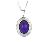 Ipetboom 1 Pz Collana che cambia colore collana per le donne da donna ciondolo a cuore collane girocollo da donna gioielli per il collo ciondolo collo elegante