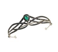 Ipetboom 1 Pz Coroncina Sposa Vintage Tiara per Cerimonie Accessorio per Matrimonio e Speciali Copricapo Sposa per Donne e Ragazze