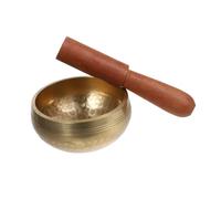 Ipetboom 1 set Ciotola Cantante Tibetana per Meditazione e Yoga Set Suono e Rilassanti per Musicale e Decorazione