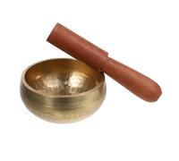 Ipetboom 1 set Ciotola Tibetana per Meditazione con per Yoga e Relax Realizzata Rame e Alta per Musicale e Arredamento