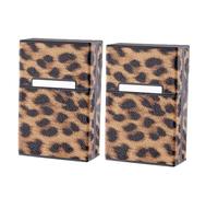 Ipetboom 1 Set Custodia Protettiva Per Sigarette Custodia Per Sigarette Alla Moda Custodia Per Sigarette Per Uomo Custodia Per Sigarette Custodia Portatile Per Sigarette Mini 2 pezzi